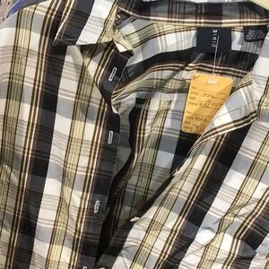 MAG Black gold, Multicolored plaid dress
